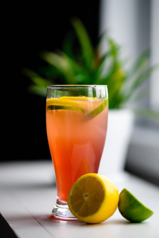 Limonade bleuets et lavande