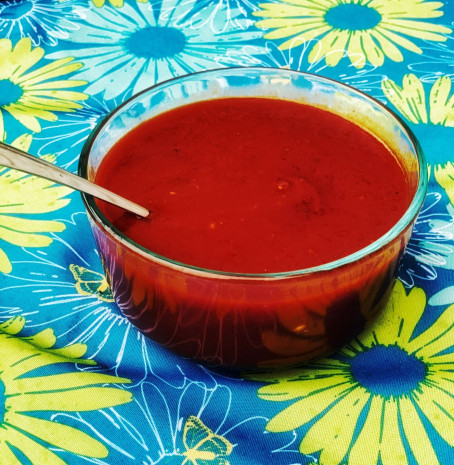 Sauce BBQ &agrave; la griotte
